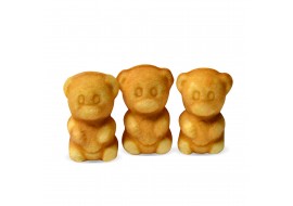 Bear sweets with condensed milk